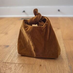 Merit Beauty The Signature Bag Brown Knot Corduroy Toiletry Bag